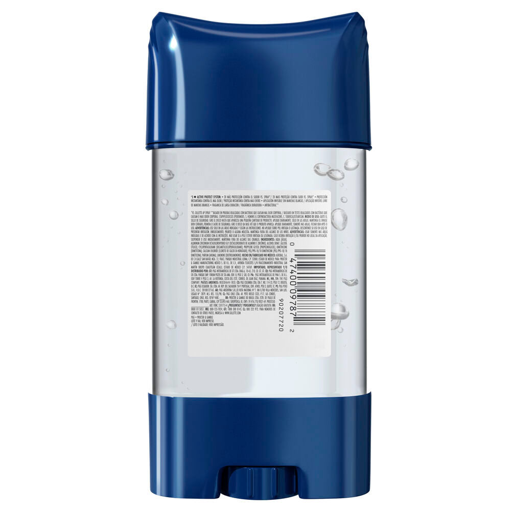 Desodorante Gillette 3X Gel Power Rush 113gr