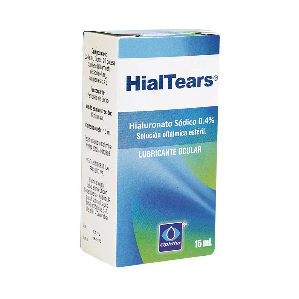 Hialtears PF 0.4% solución oftálmica x 15 ml