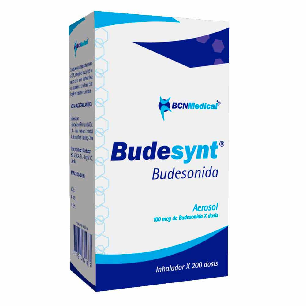 Budesynt 200 mcg Inhalador x 200 dosis