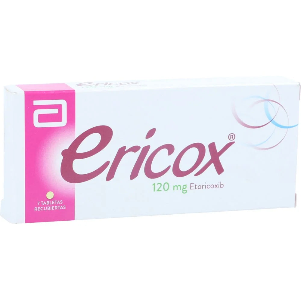 Ericox 120 mg x 7 tabletas
