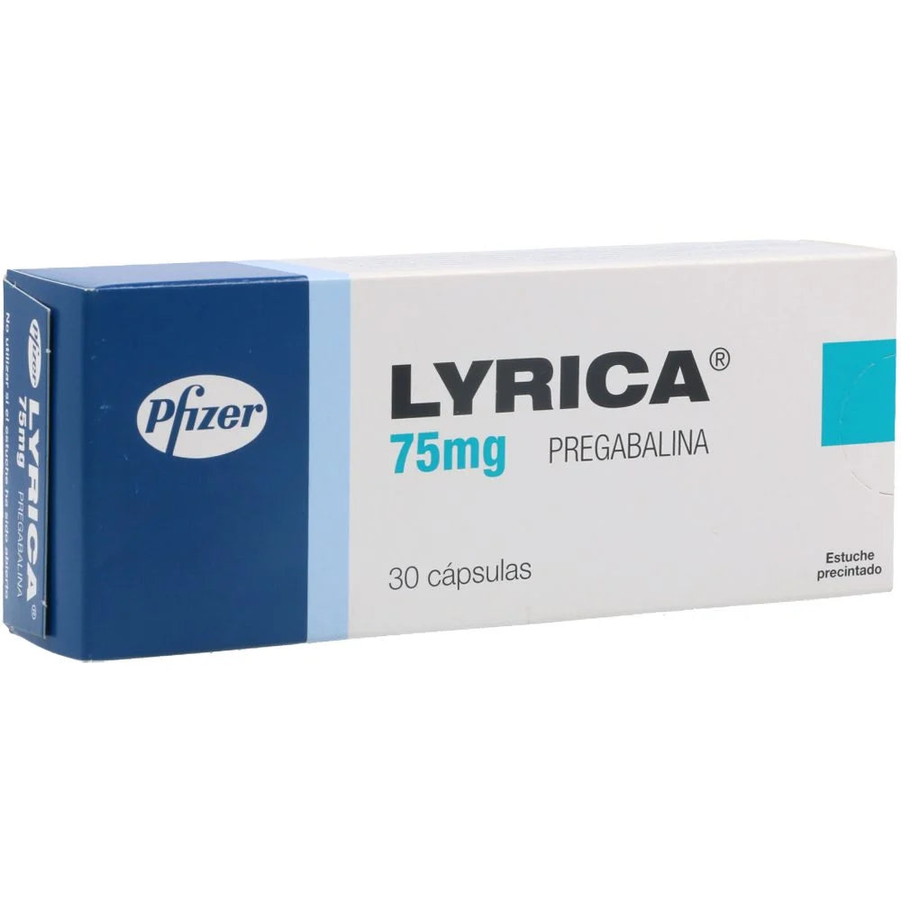 Lyrica 75 mg x 30 cápsulas