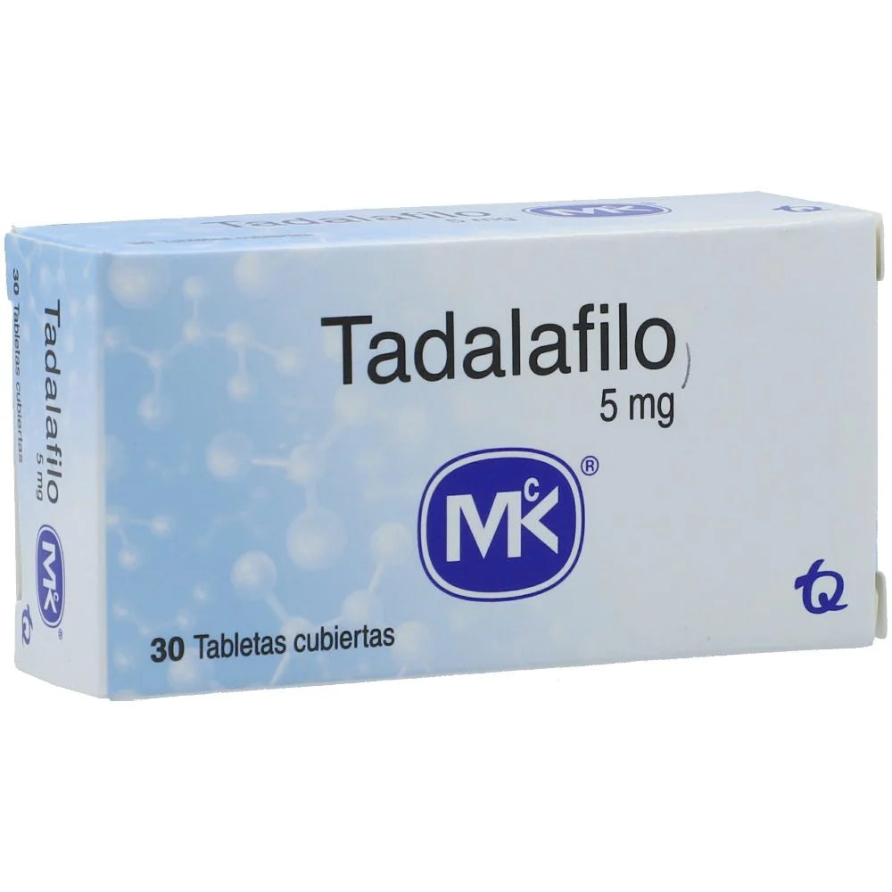 Tadalafilo 5 mg x 30 tabletas (MK)