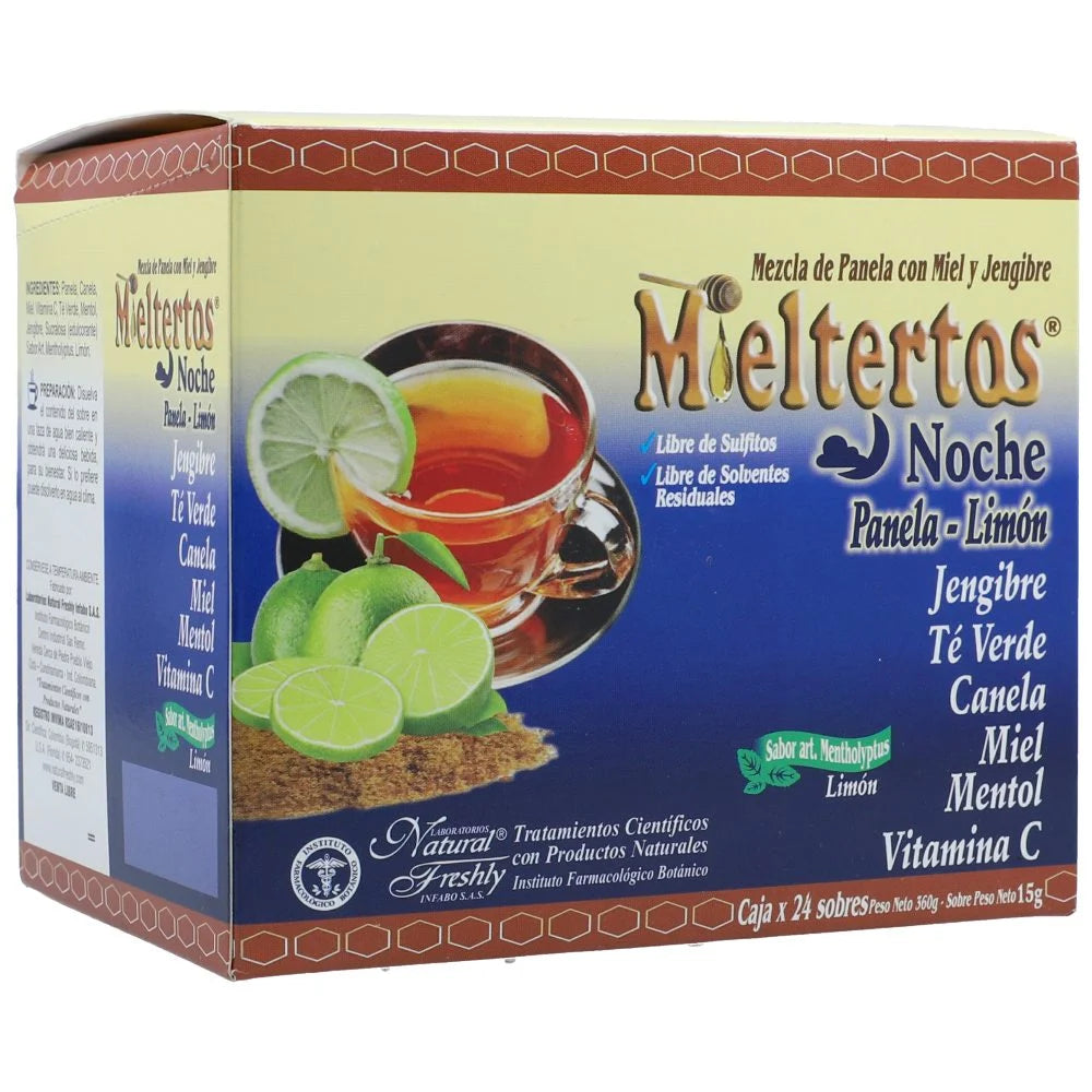 Mieltertos Noche Panela Limon