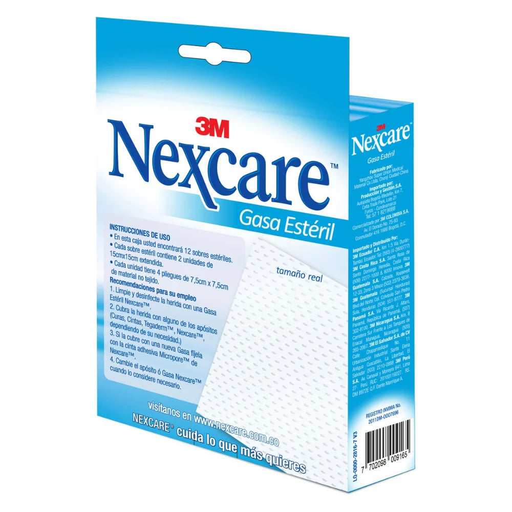 Gasa Esteril Nexcare 3M