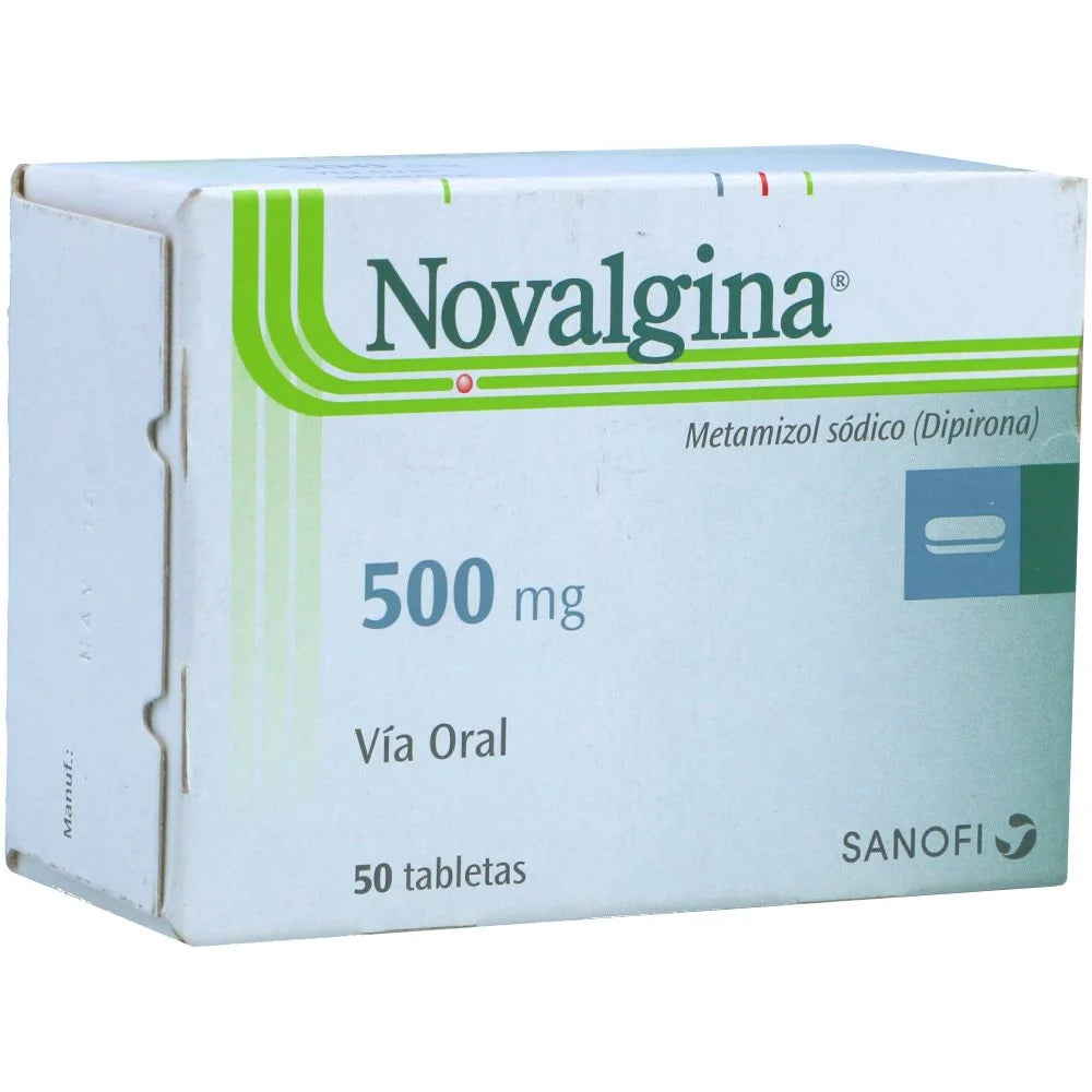 Novalgina 500 mg x 50 tabletas