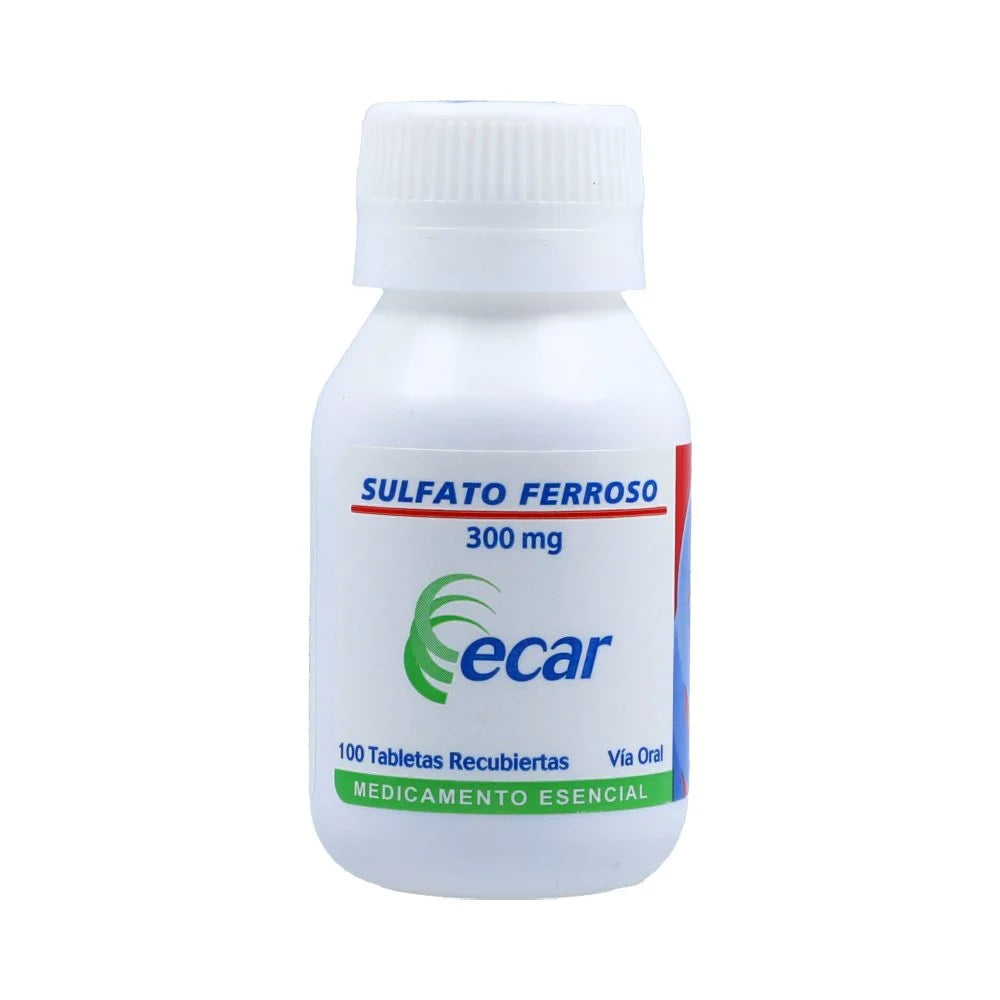 Sulfato Ferroso 300 mg (Ecar)
