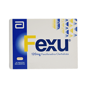 Fexu 120 mg x 20 tabletas