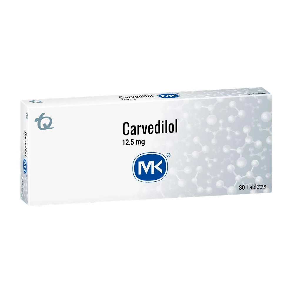 Carvedilol 12.5 mg (Mk)
