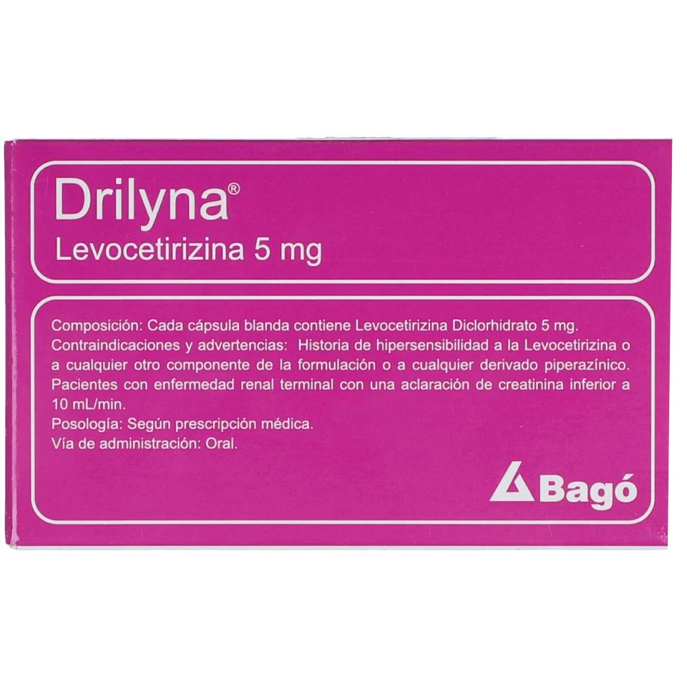 Drilyna 5 Mg (Levocetiricina)