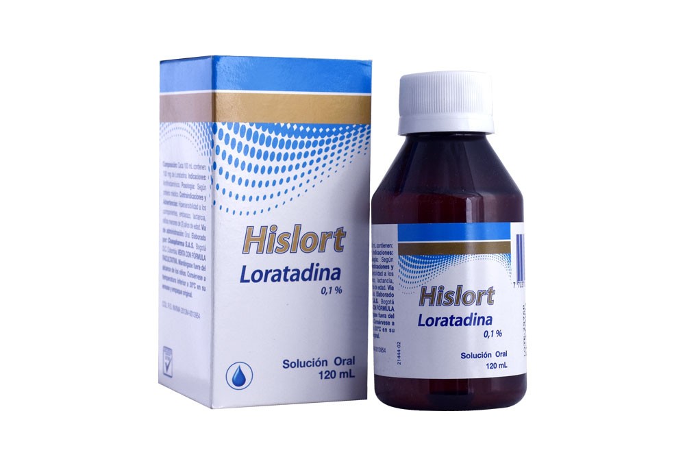 Hislort 0.1% jarabe x 120 ml