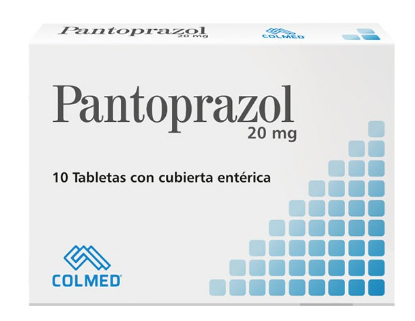 Pantoprazol 20 mg x 10 tabletas (Colmed)