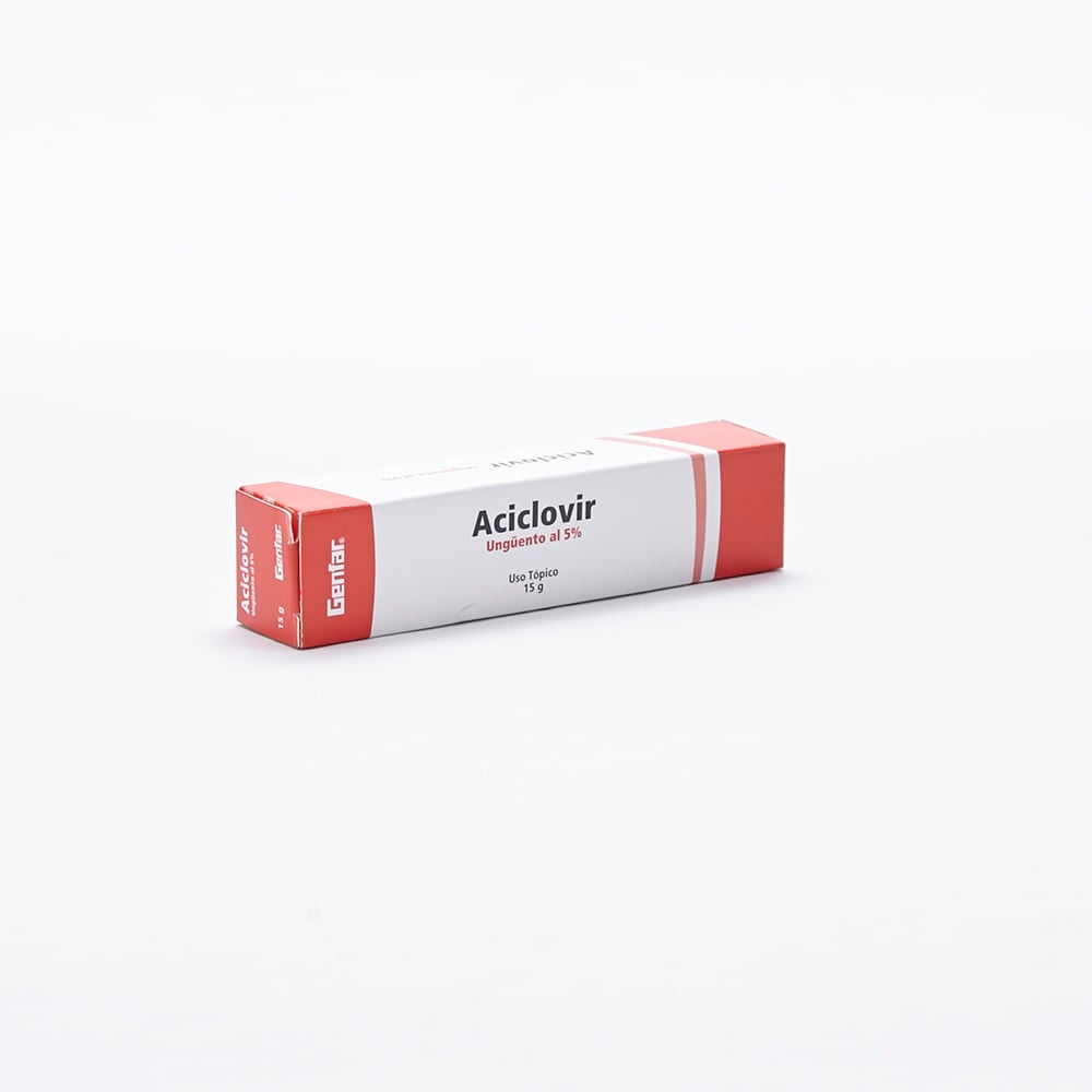 Aciclovir 5% ungüento x 15 gramos (Genfar)