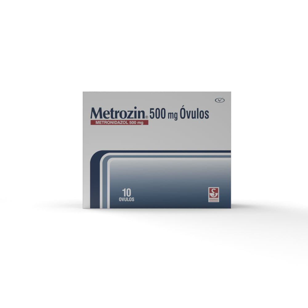 Metrozin Nistatina 500 mg x 10 óvulos