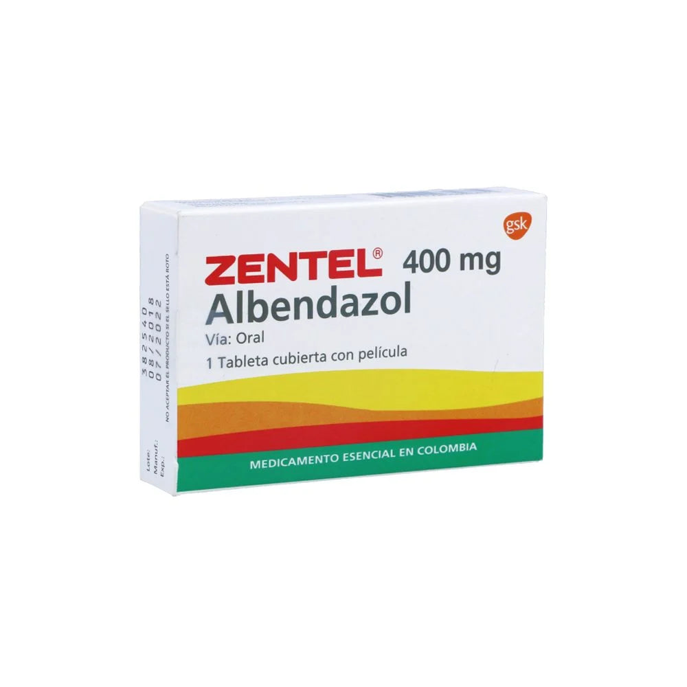 Zentel 400 mg x 1 tab