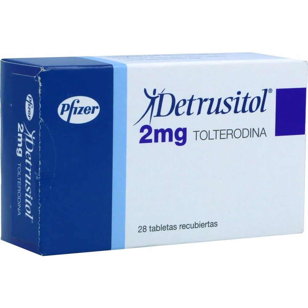 Detrusitol 2 mg x 28 tabletas