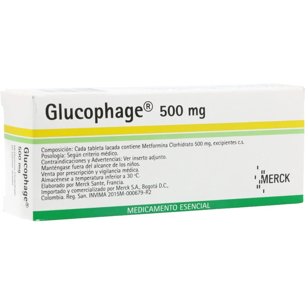 Glucophage 500 Mg