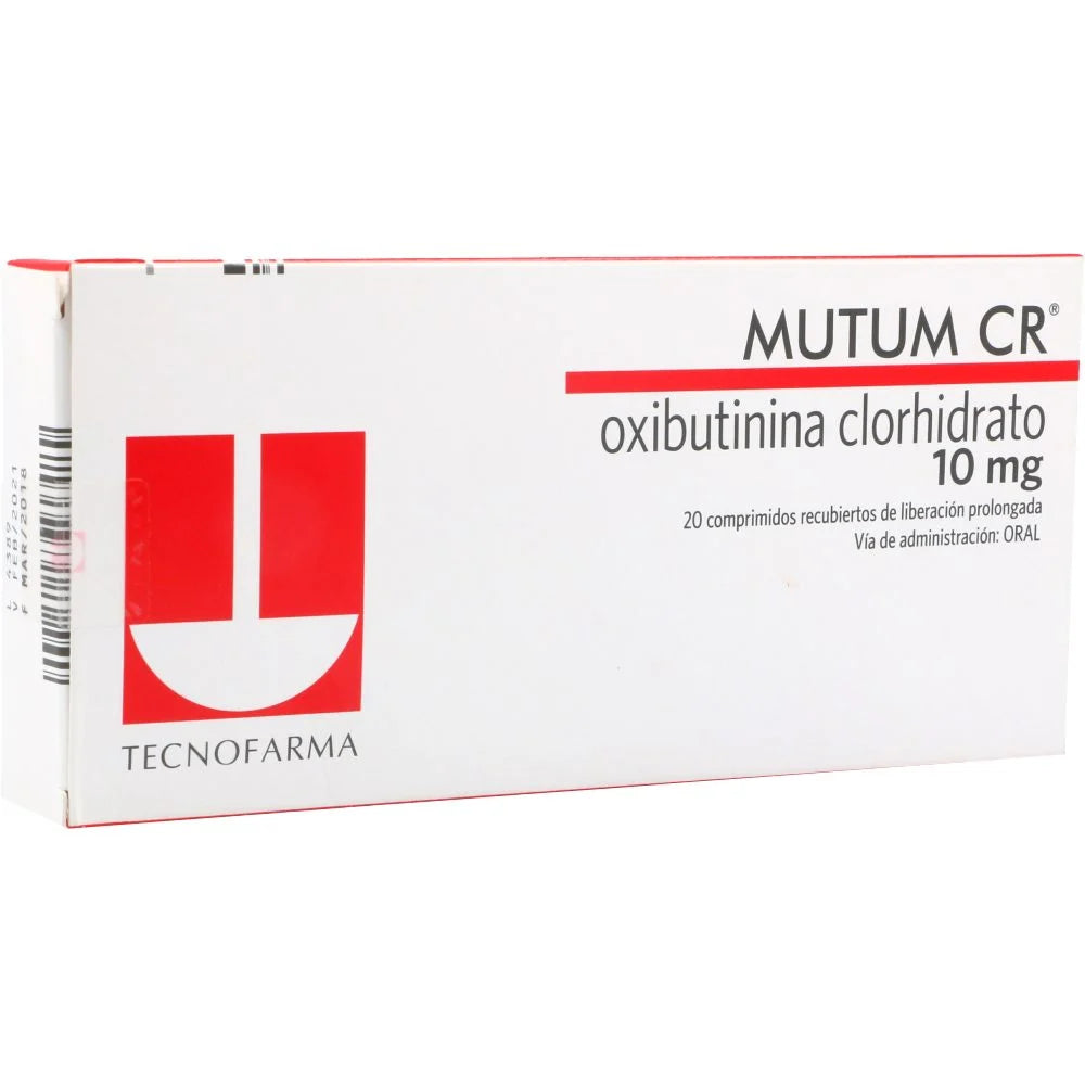 Mutum CR 10 mg x 20 tabletas