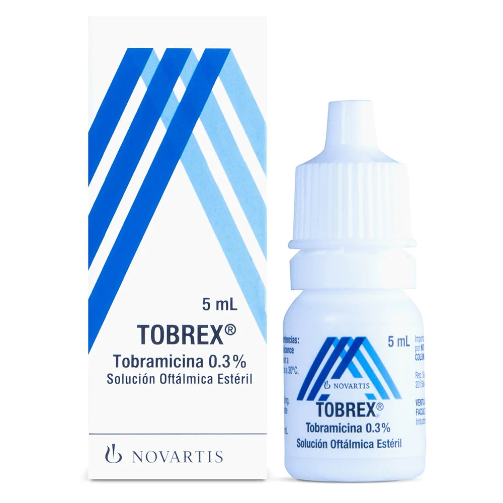 Tobrex 0.3% solución oftálmica x 5 ml