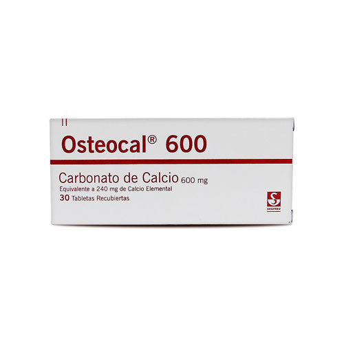 Osteocal 600 mg x 30 tabletas
