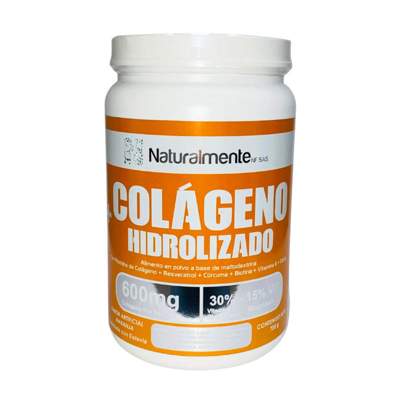 Colágeno Hidrolizado Sabor a Naranja 600 mg