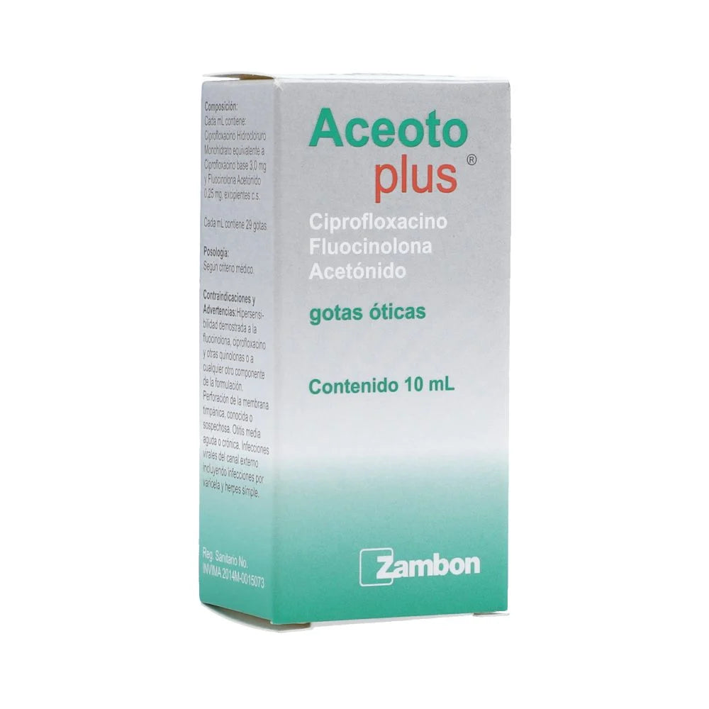 Aceoto Plus gotas x 10 ml