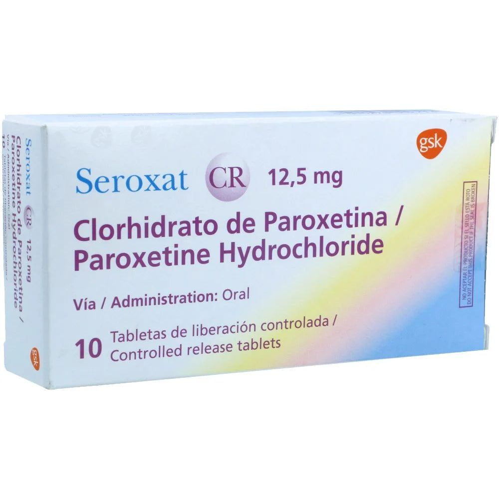 Seroxat CR 12.5 mg x 10 tab