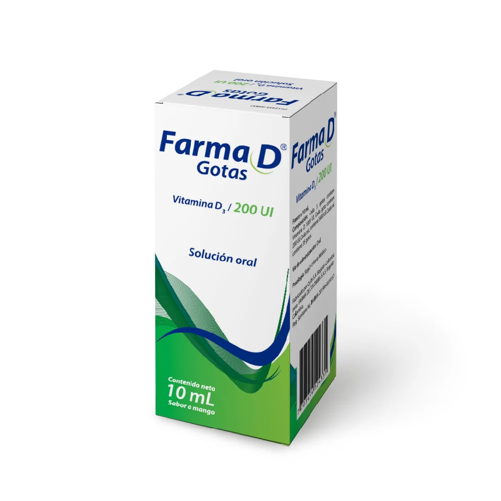 Farma D Gotas Solución Oral x 10 mL