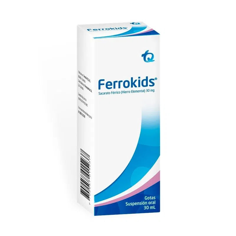 Ferrokids gotas x 30 ml