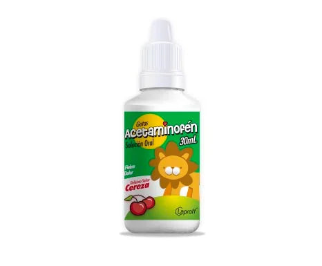 Acetaminofen gotas x 30 ml (Laproff)