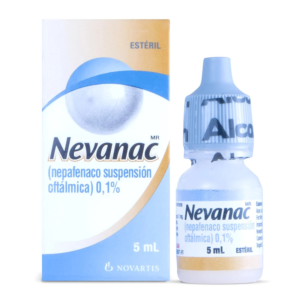 Nevanac 0.1% suspensión oftálmica x 5 ml