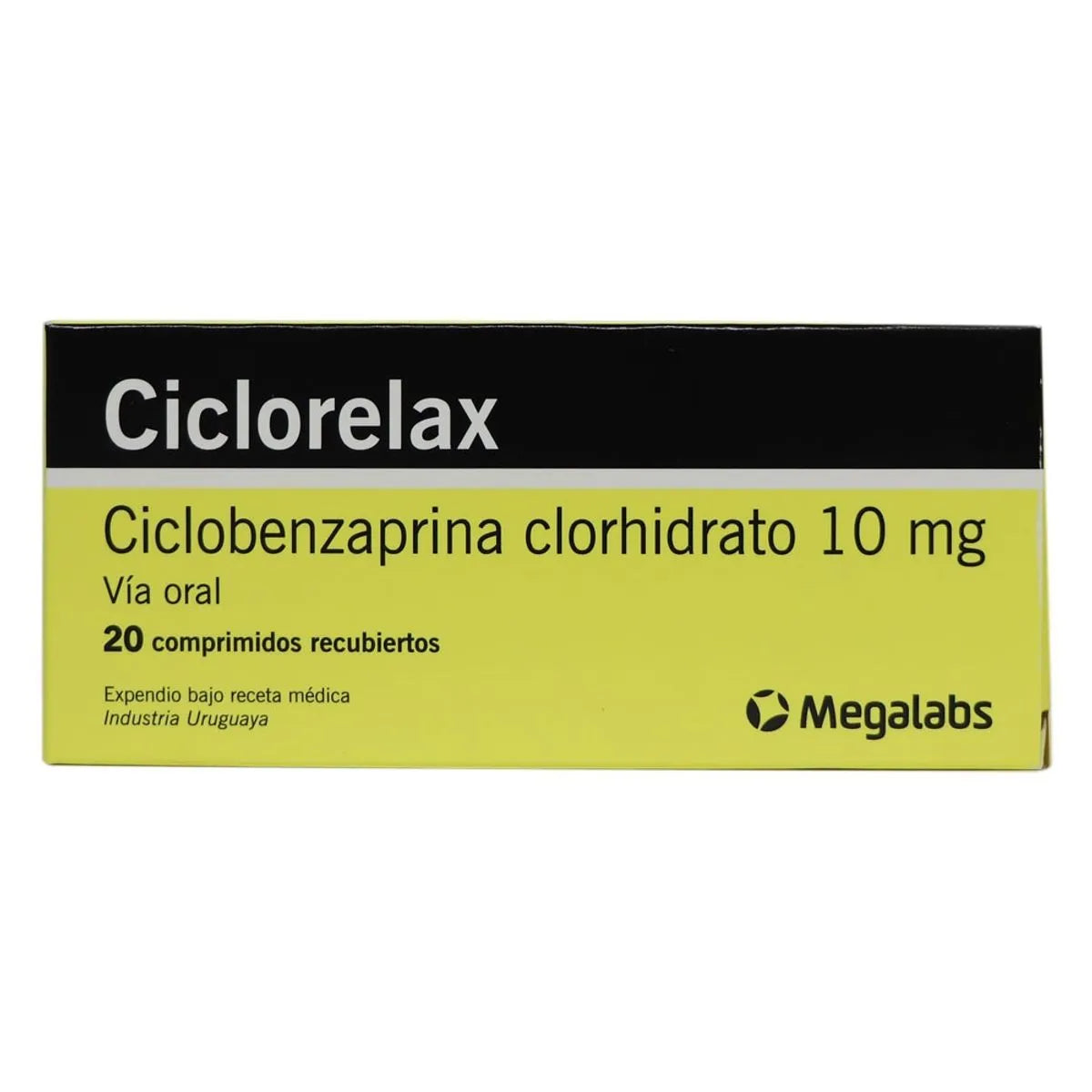 Ciclorelax x 10 mg x 20 tabletas