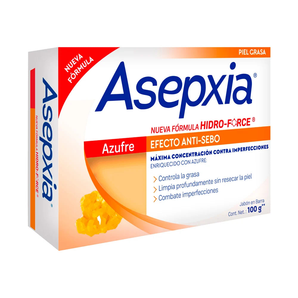 Jabón Asepxia Azufre x 100 gr