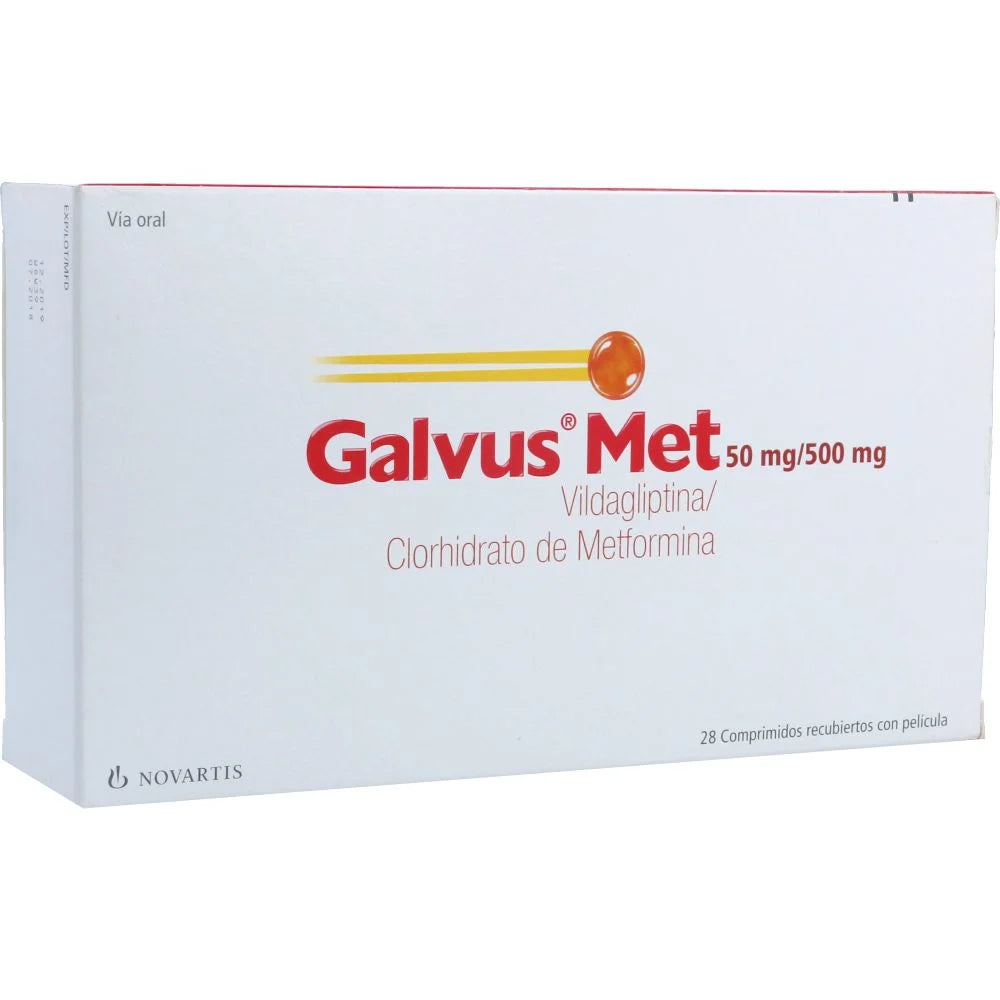 Galvus Met 50/500 mg x 28 tabletas
