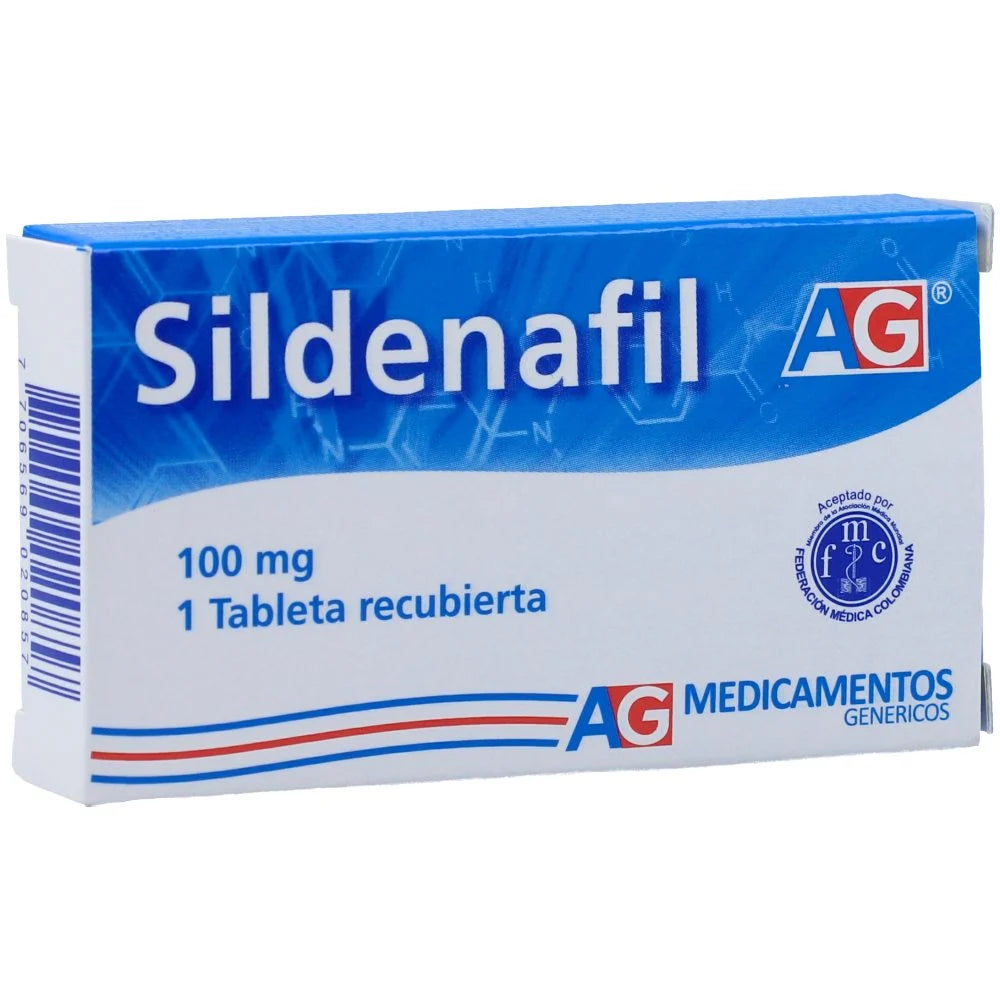 Sildenafil 100 mg x 1 tableta (AG)