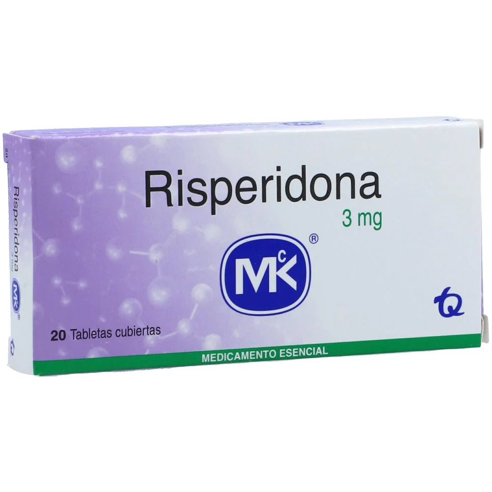 Risperidona 3 mg (Mk)