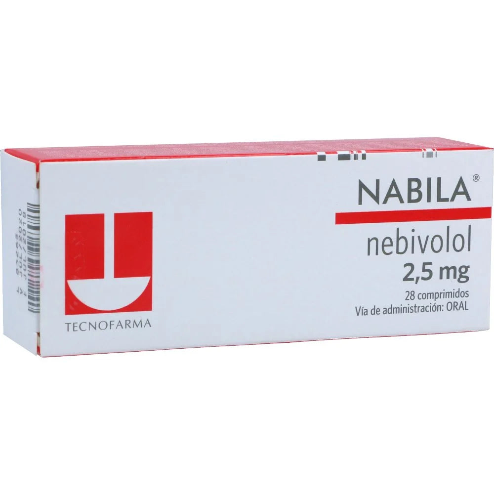 Nabila 2.5 mg x 28 tabletas