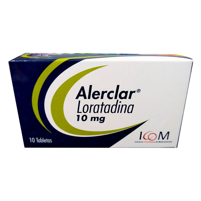 Alerclar 10 mg x 10 tabletas