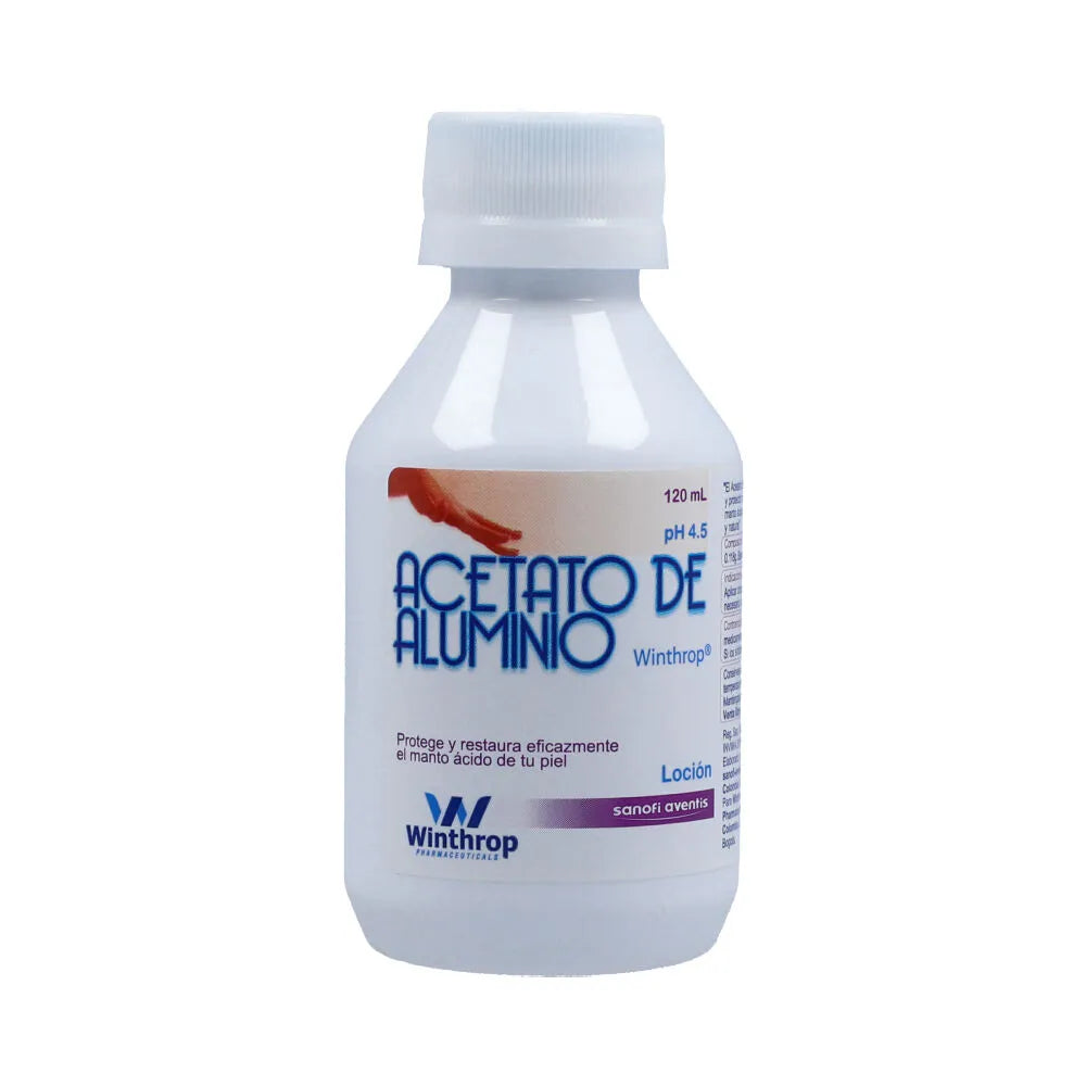 Acetato de Aluminio loción x 120 ml (Genfar)