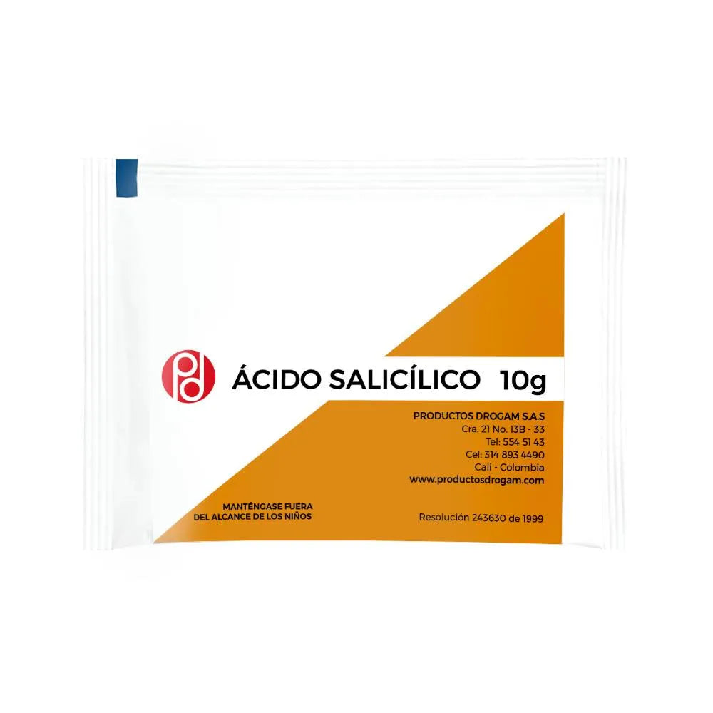 Acido Salicilico x 10gr (Drogam)
