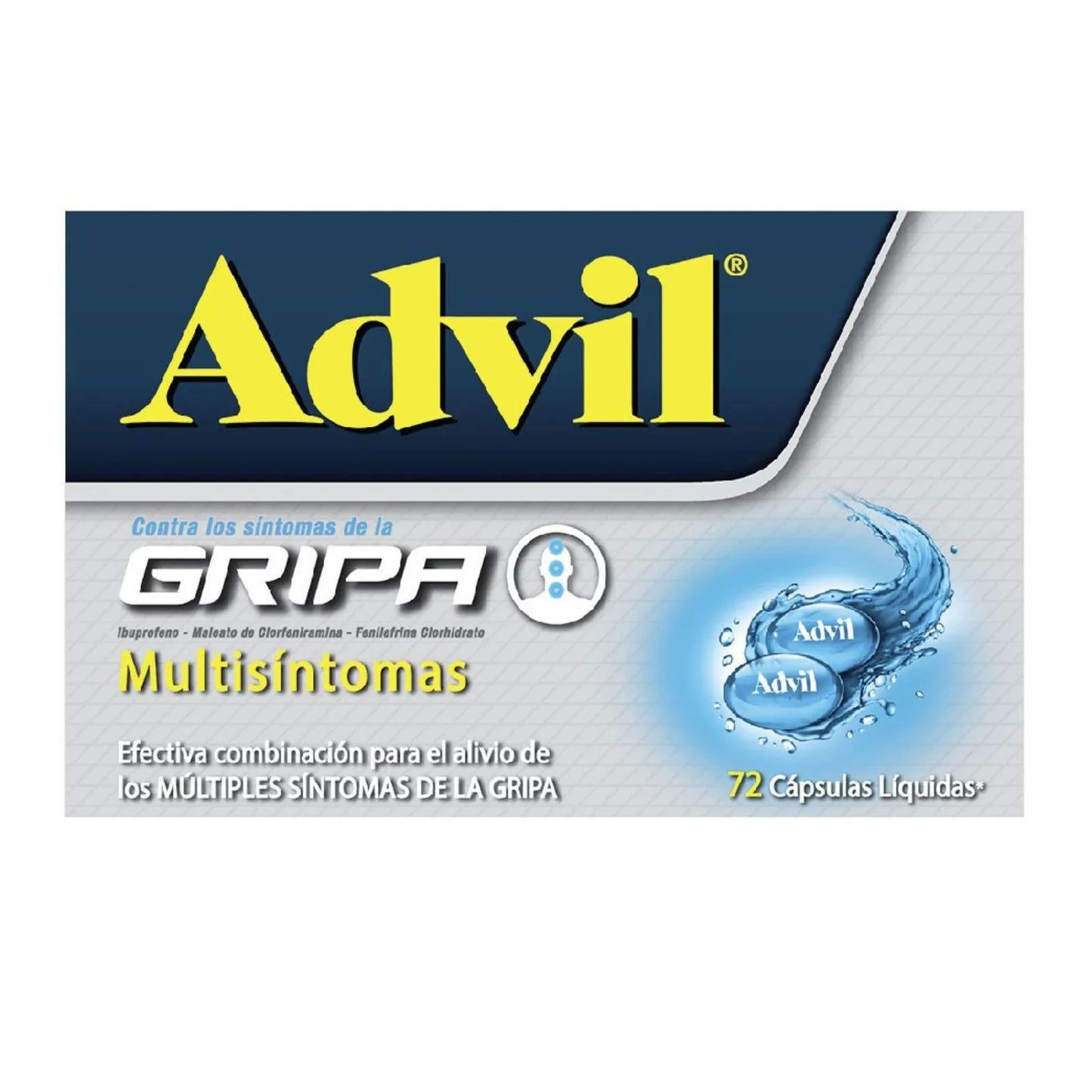 Advil Gripa x 72 cápsulas