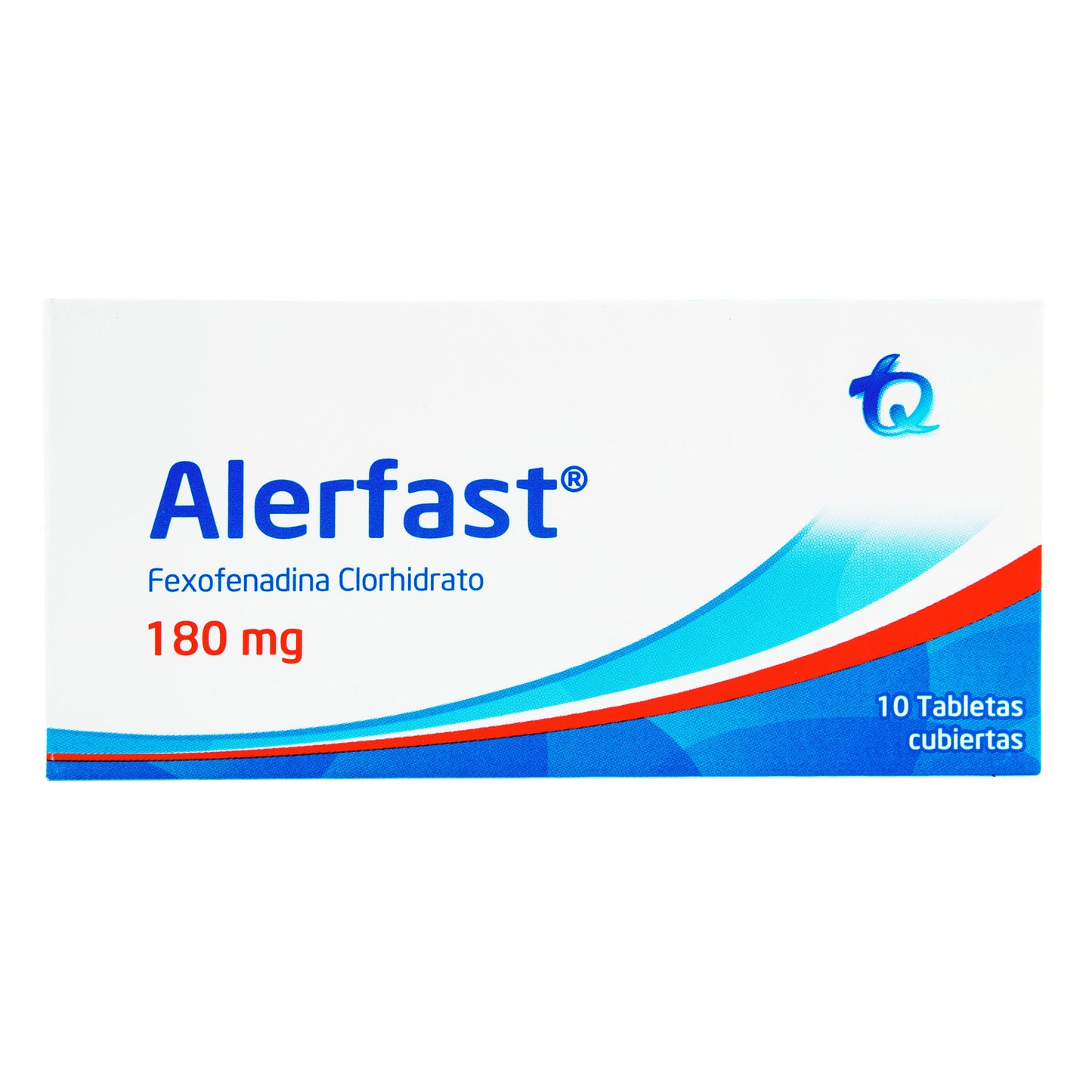 Alerfast 180 mg x 10 tabletas