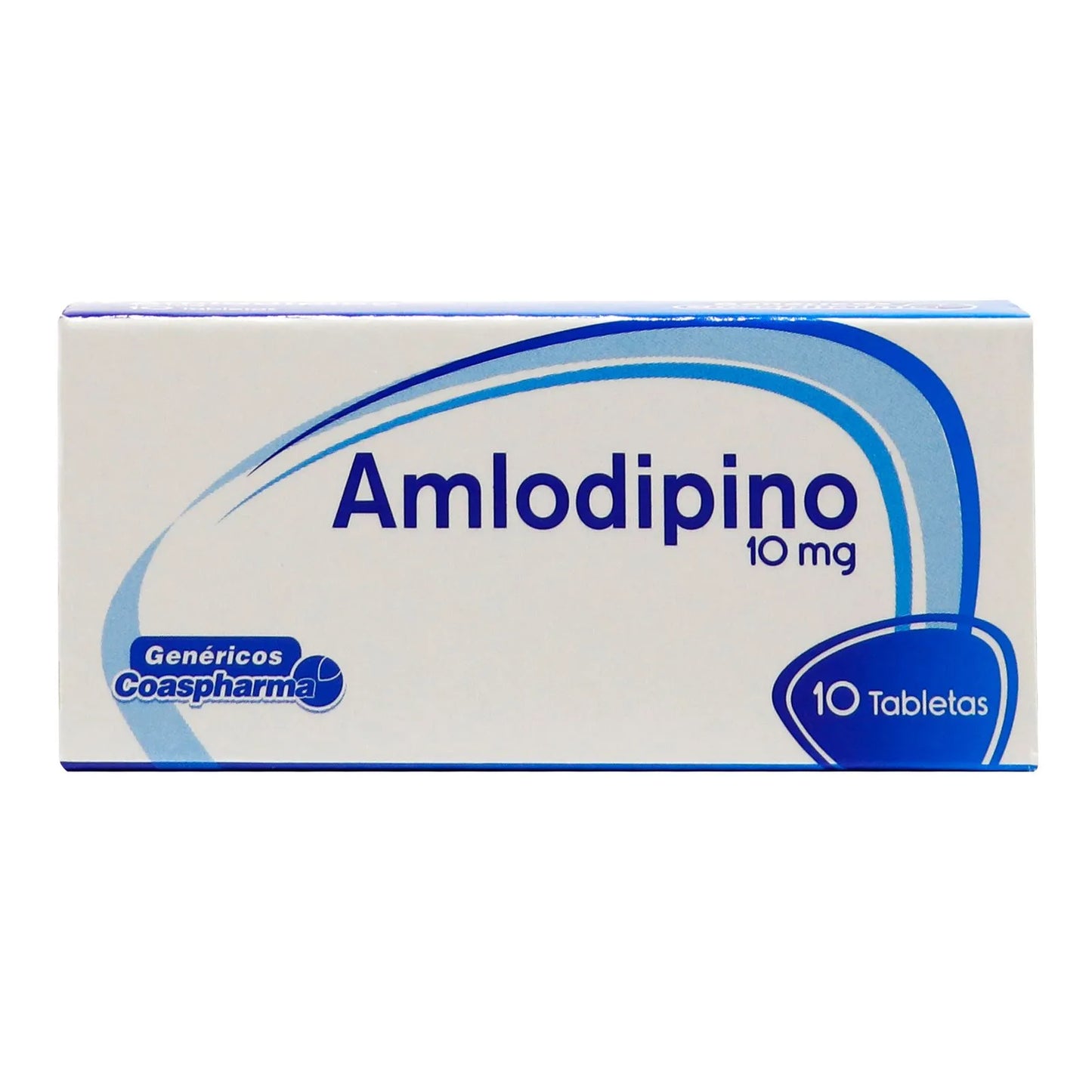 Amlodipino 10 mg x 10 tabletas (Coaspharma)