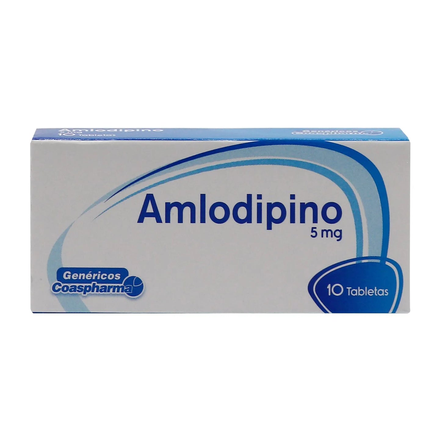 Amlodipino 5 mg x 10 tabletas (Coaspharma)