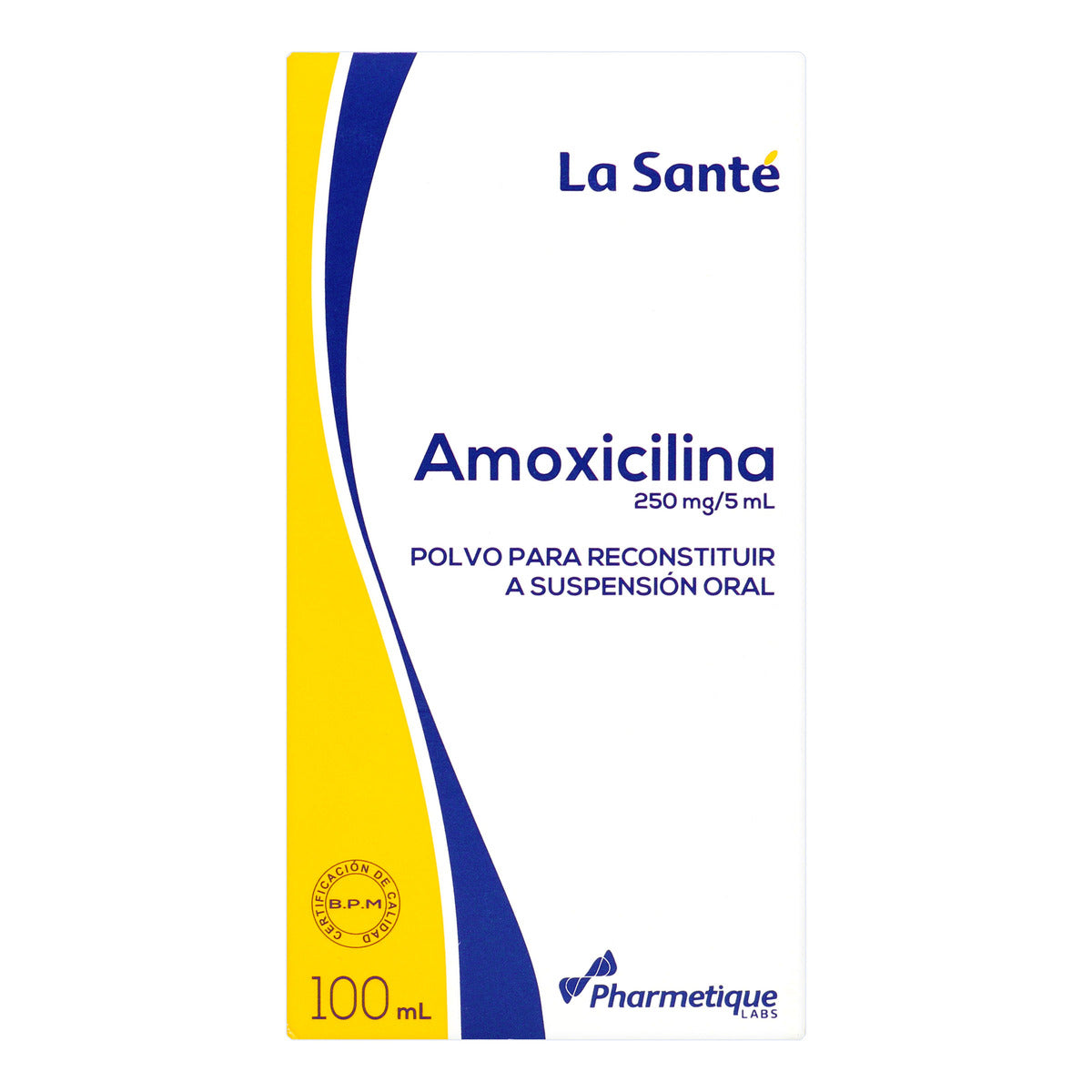 Amoxicilina 250 mg suspensión x 100 ml (La Sante)