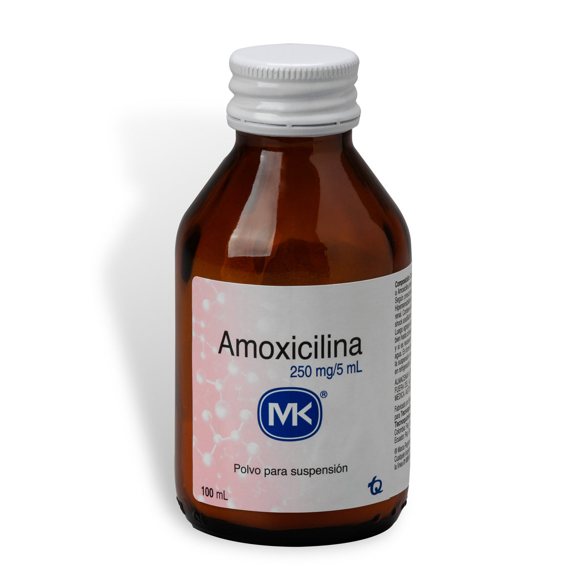 Amoxicilina 250 mg suspensión x 100 ml (MK)