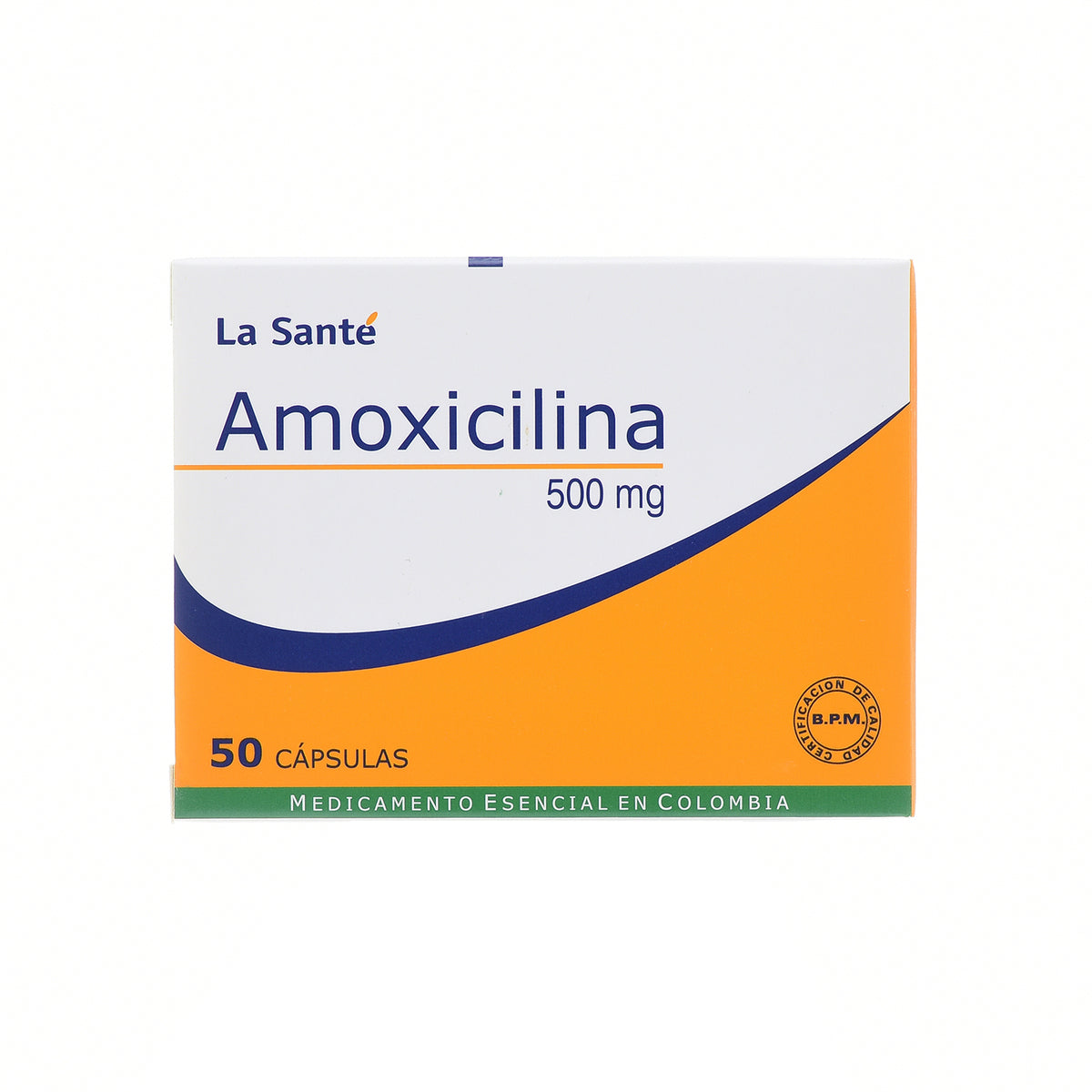 Amoxicilina 500 mg x 50 cápsulas (La Sante)