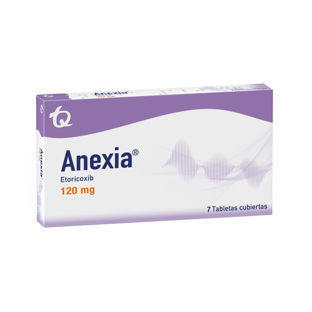 Anexia 120 mg x 7 tabletas
