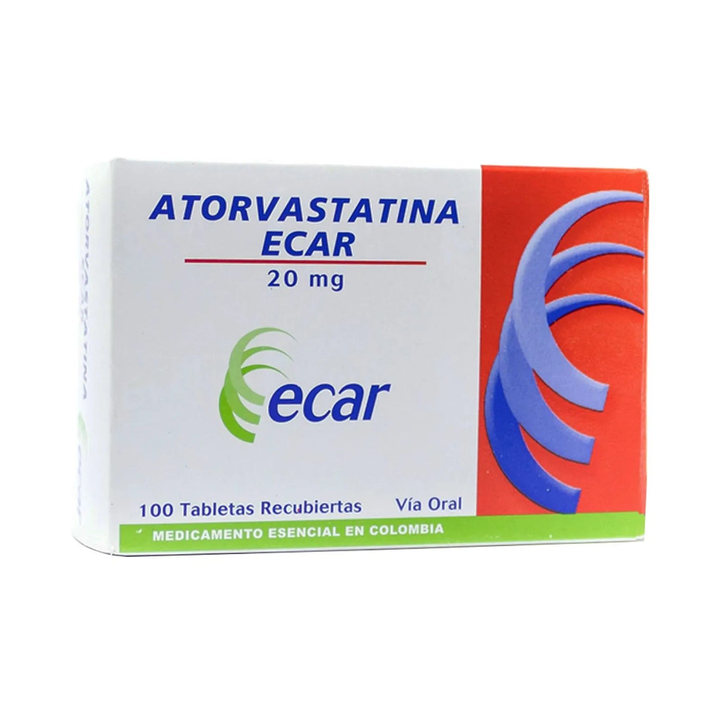 Atorvastatina 20 mg (Ecar)