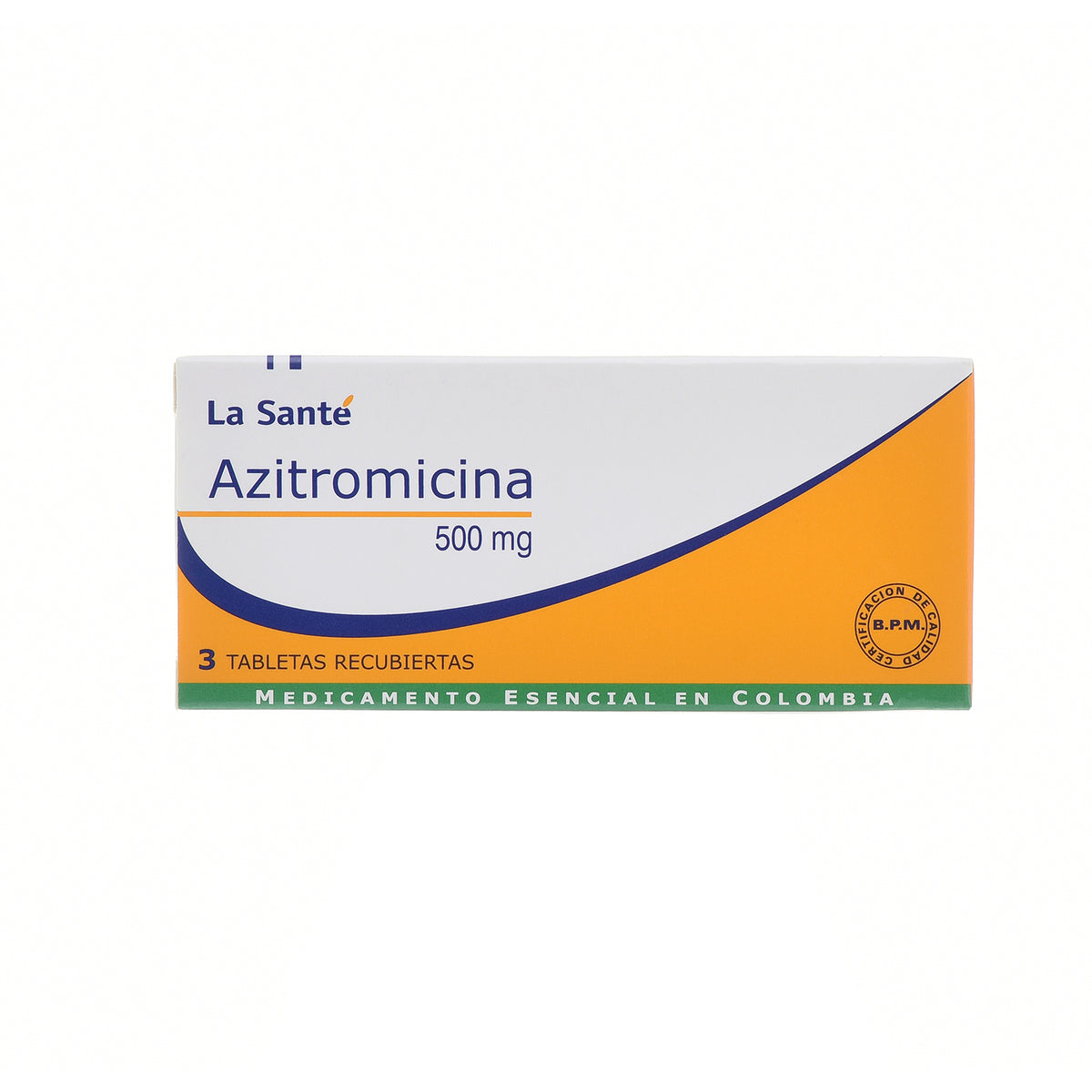 Azitromicina 500 mg (La Santé)