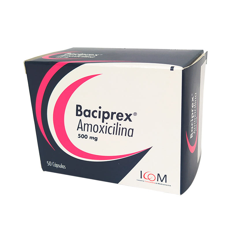 Baciprex 500 mg x 50 cápsulas
